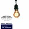 Bulbrite 48-foot String Light Kit with Nostalgic Loop Filament A19 Light Bulbs, 2PK 862823 - alternate 2